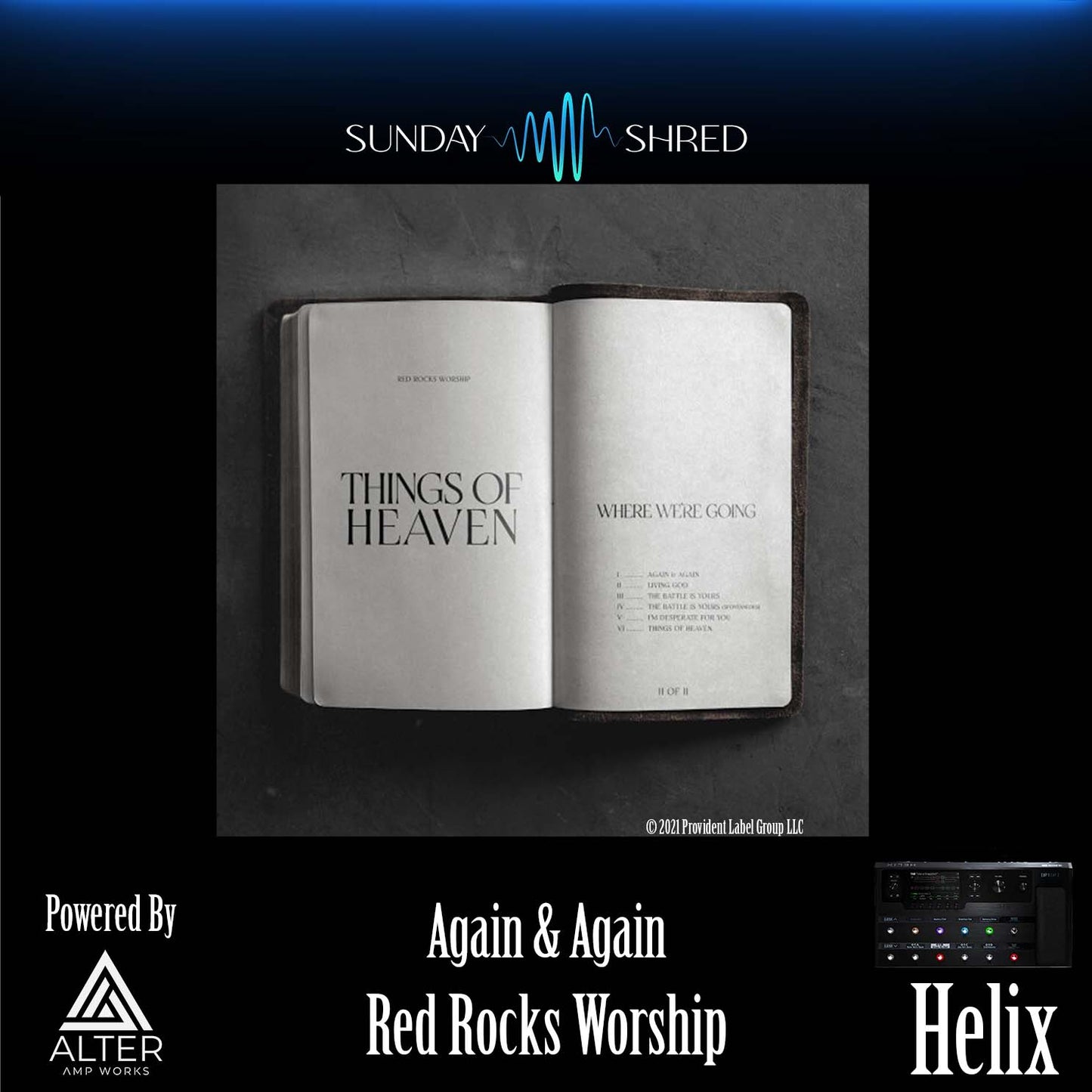 Sunday Shred - Again & Again - Red Rocks - Helix Patch