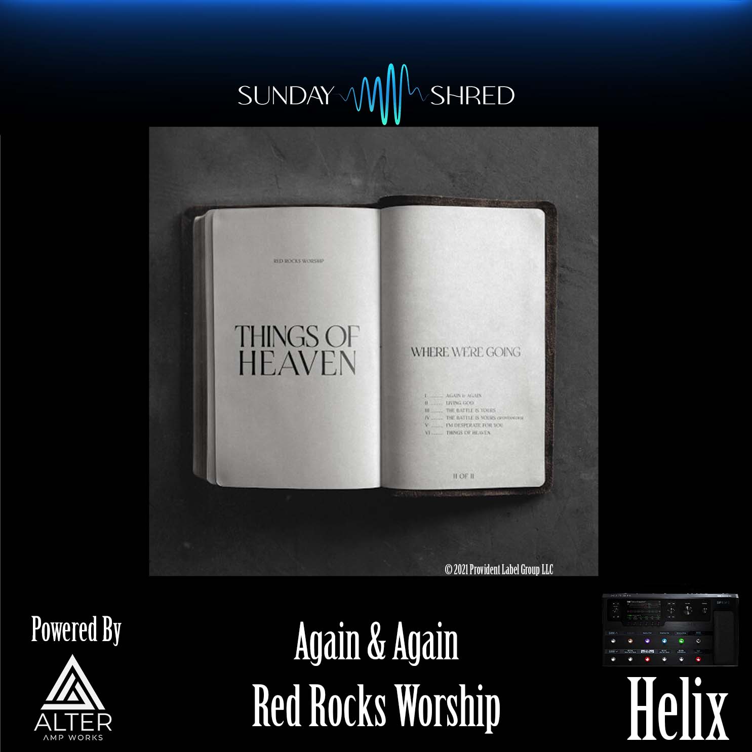 Sunday Shred - Again & Again - Red Rocks - Helix Patch