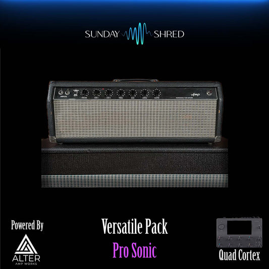 Sunday Shred - Prosonic Preset Pack - Quad Cortex Preset