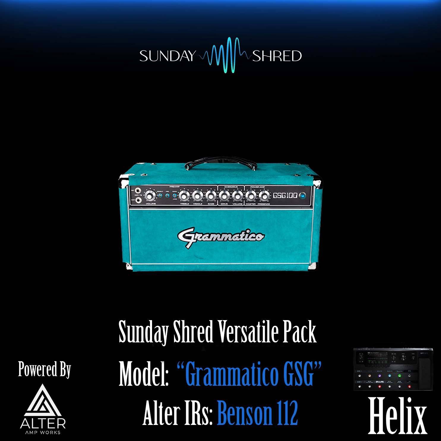 Worship Pack Grammatico GSG (With Benson 112 IRs) Patch Sunday Shred