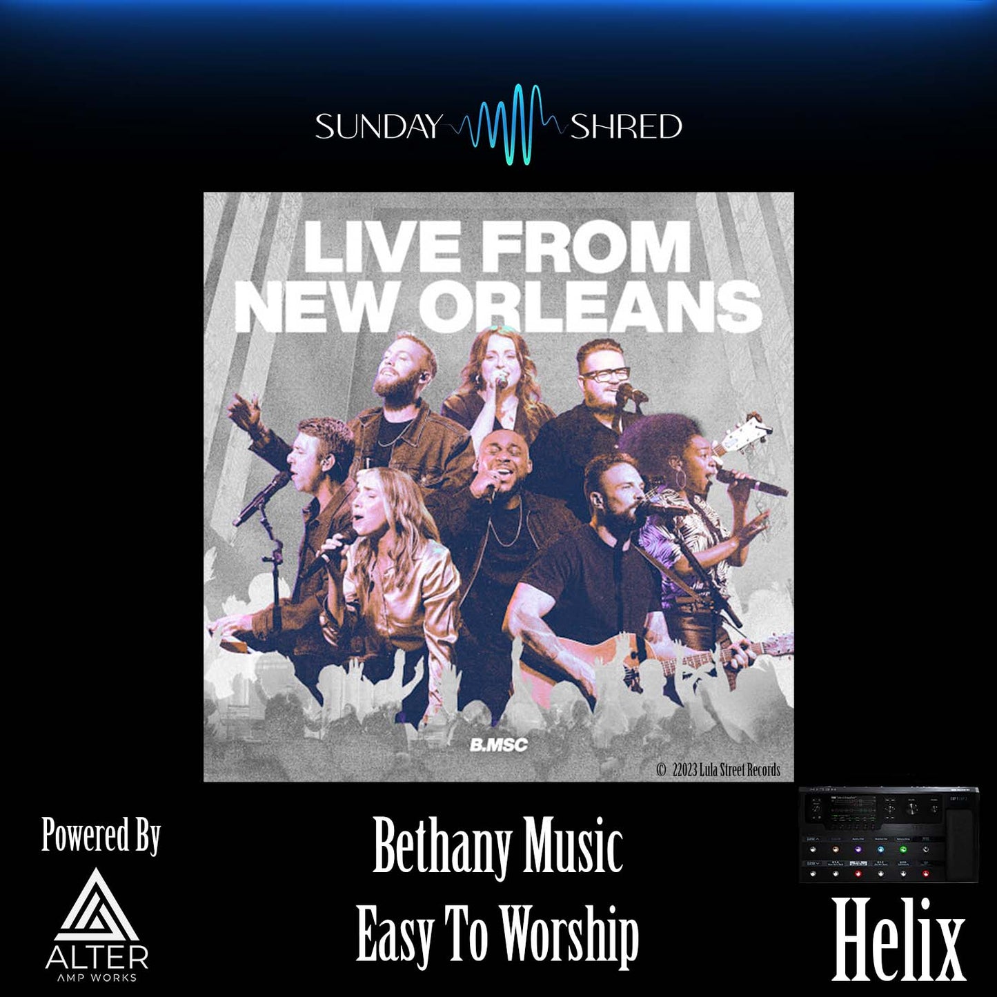 Sunday Shred - Easy To Worship - Bethany Music - Helix Patch