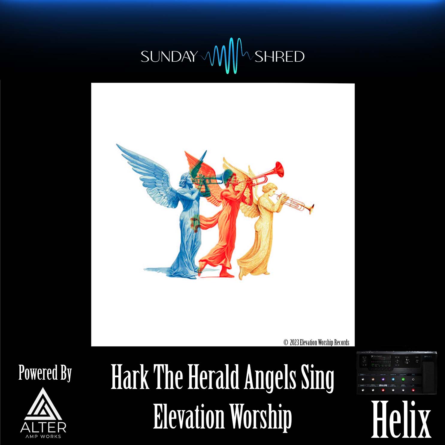 Sunday Shred - Hark The Herald Angels Sing - Helix Patch