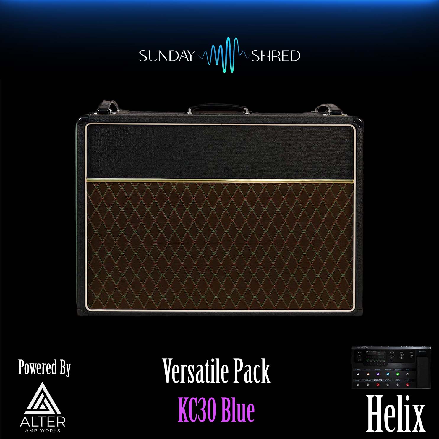 KC30 Blue Versatile Pack (KC30 Blue IR's) - Helix Patch 