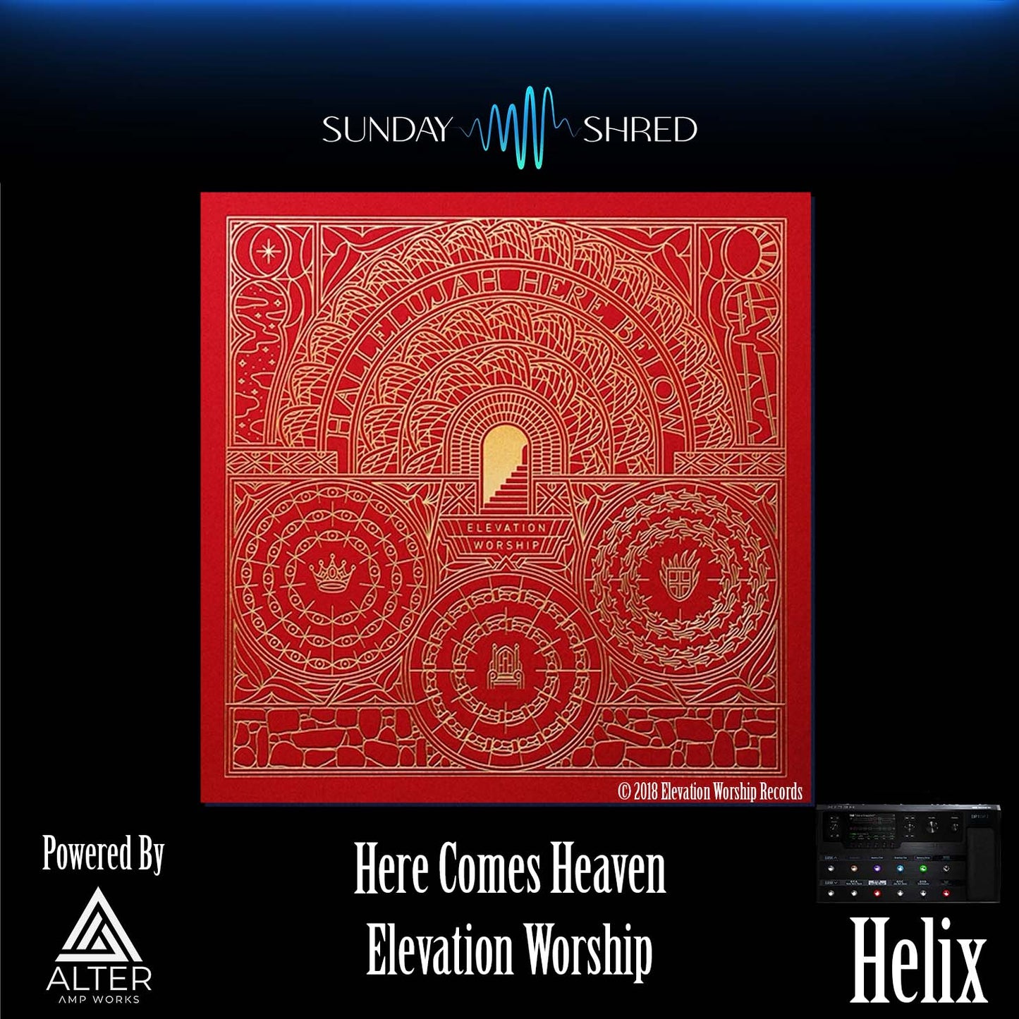 Here Comes Heaven - Elevation Worship - Helix Patch