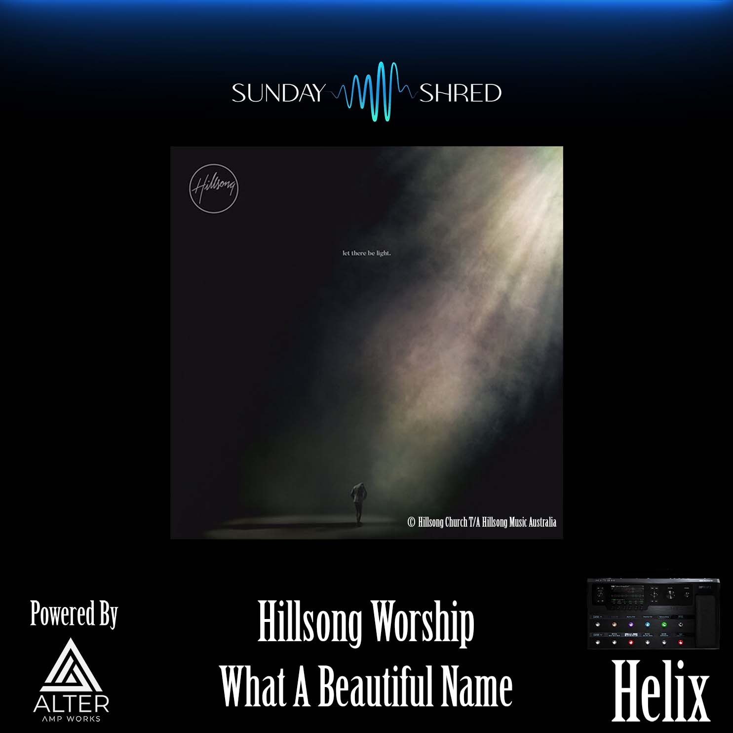 What A Beautiful Name - Hillsong Worship - Helix Patch