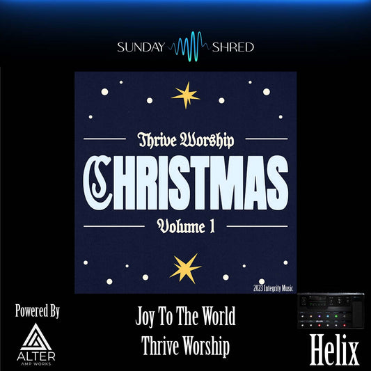 Sunday Shred - Joy To The World (TW) - Helix Patch