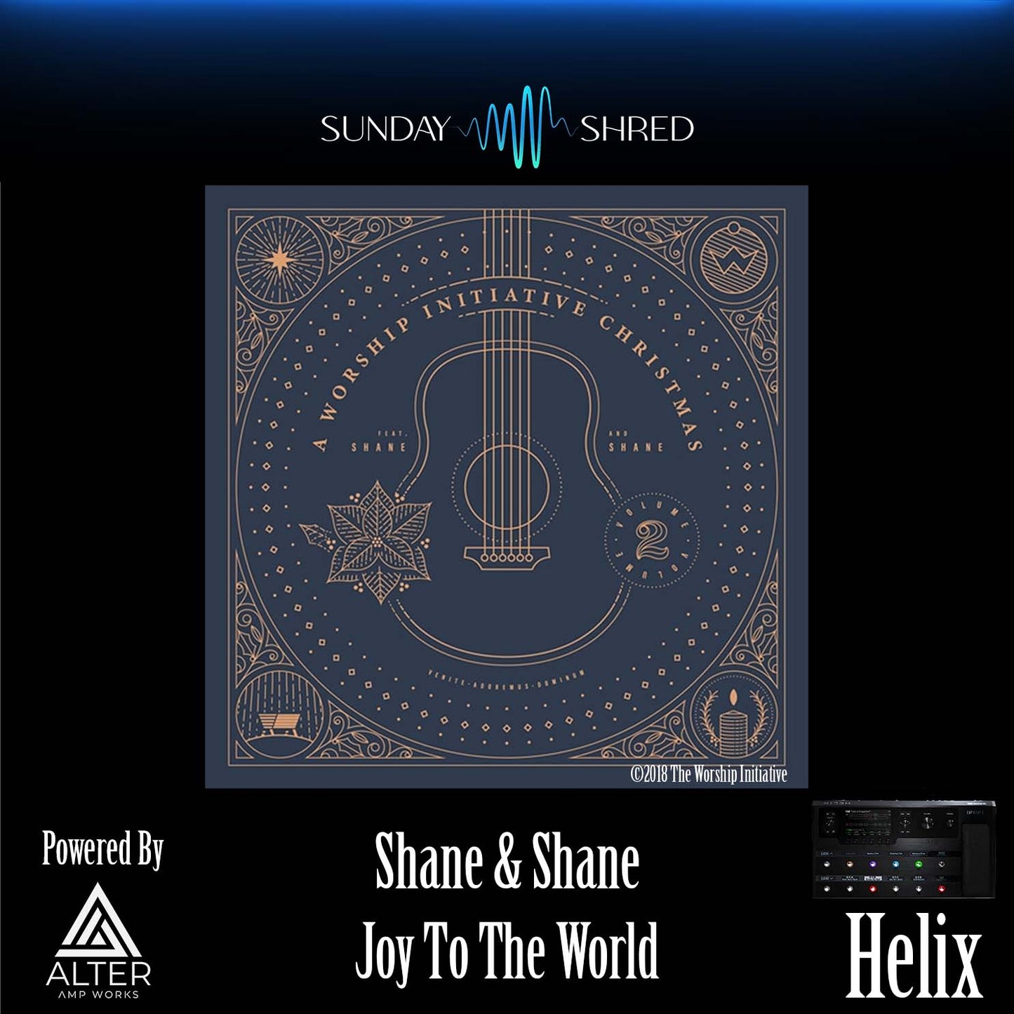 Sunday Shred - Joy to the World (S&S) - Helix Patch