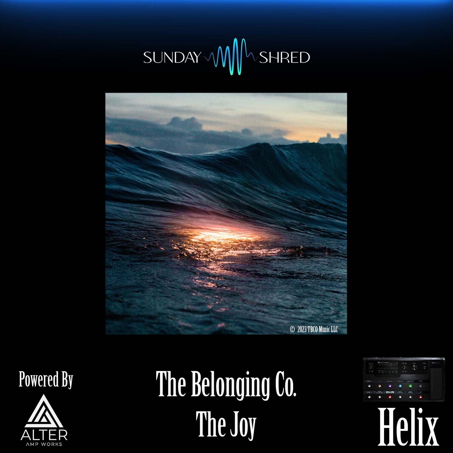 Sunday Shred - The Joy - The Belonging Co - Helix Patch